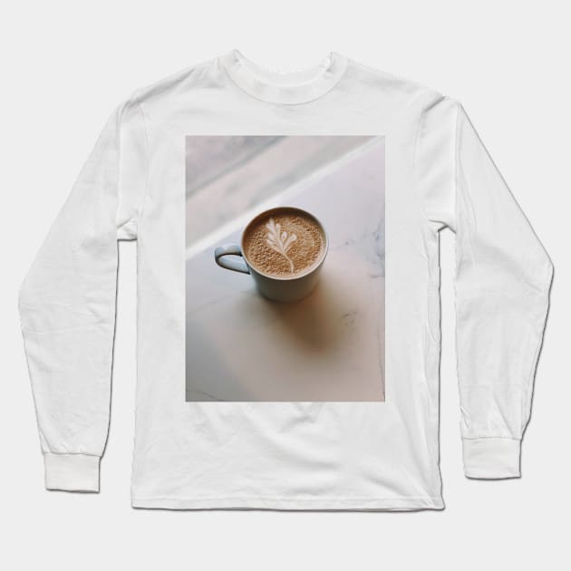 Delicious Latte Long Sleeve T-Shirt by NewburyBoutique